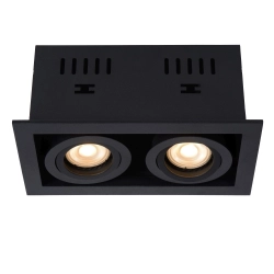 CHIMNEY Oprawa podtynkowa 2xGU10 czarny 09926/02/30 Lucide - zdjęcie produktu